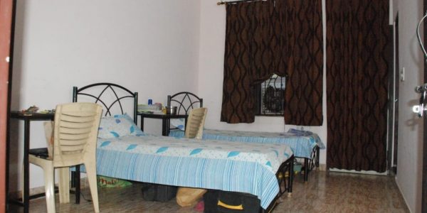 Ajmera girls hostel room- 2 seater